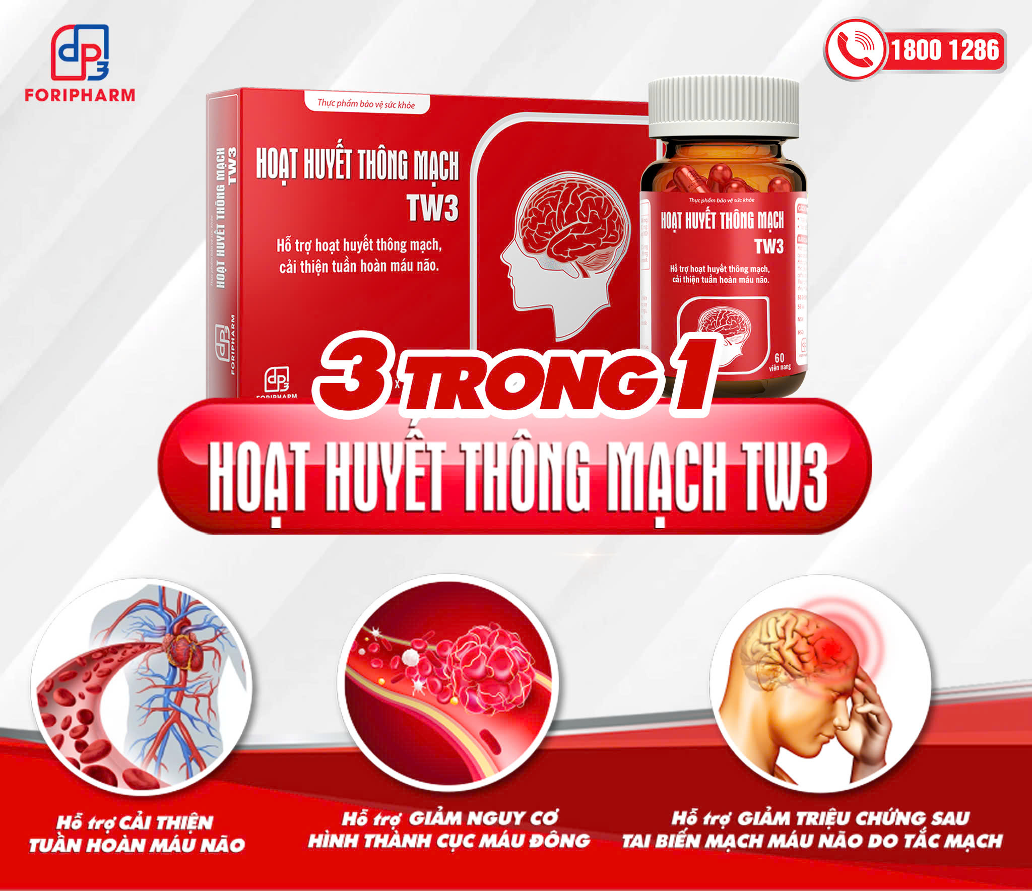 Hoạt huyết thông mạch TW3